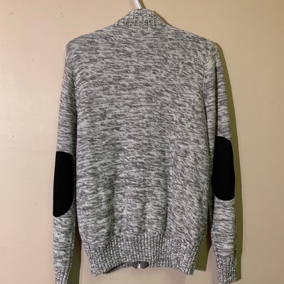 Guess Mock Neck Heather Knitted Jacket/Sweater - Picture 3 of 3
